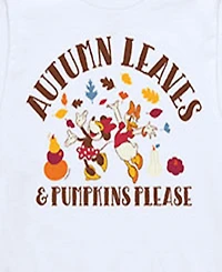 Disney Big Boys Autumn Leaves Graphic Tee