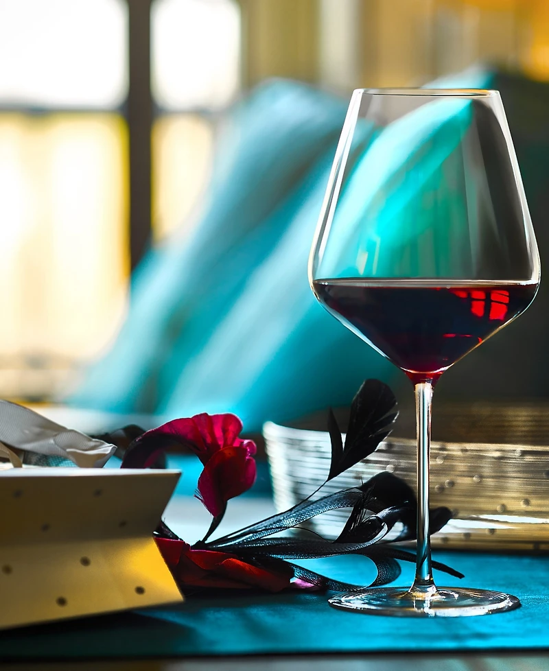 Stolzle Lausitz STARlight Burgundy Glasses, Set of 4