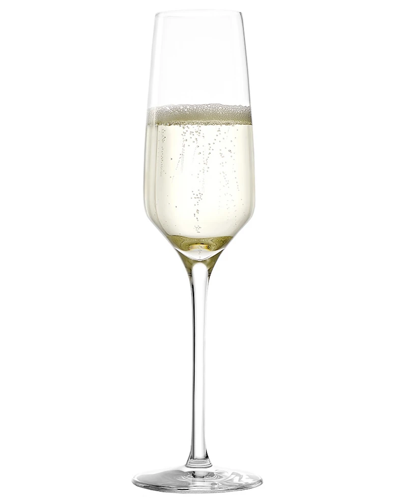 Stolzle Lausitz Experience Champagne Flutes, Set of 4