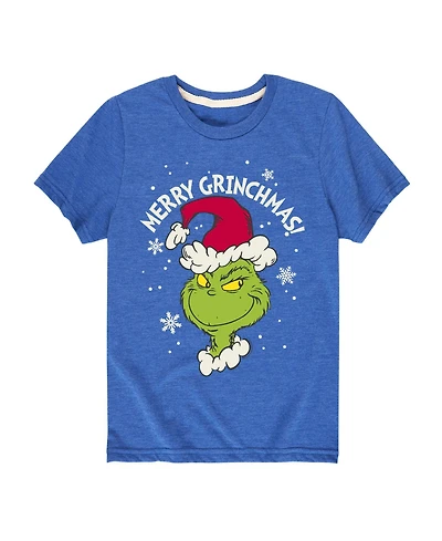 The Grinch Big Boys Merry Grinchmas Graphic Tee