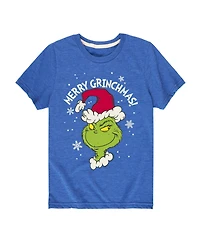 The Grinch Big Boys Merry Grinchmas Graphic Tee