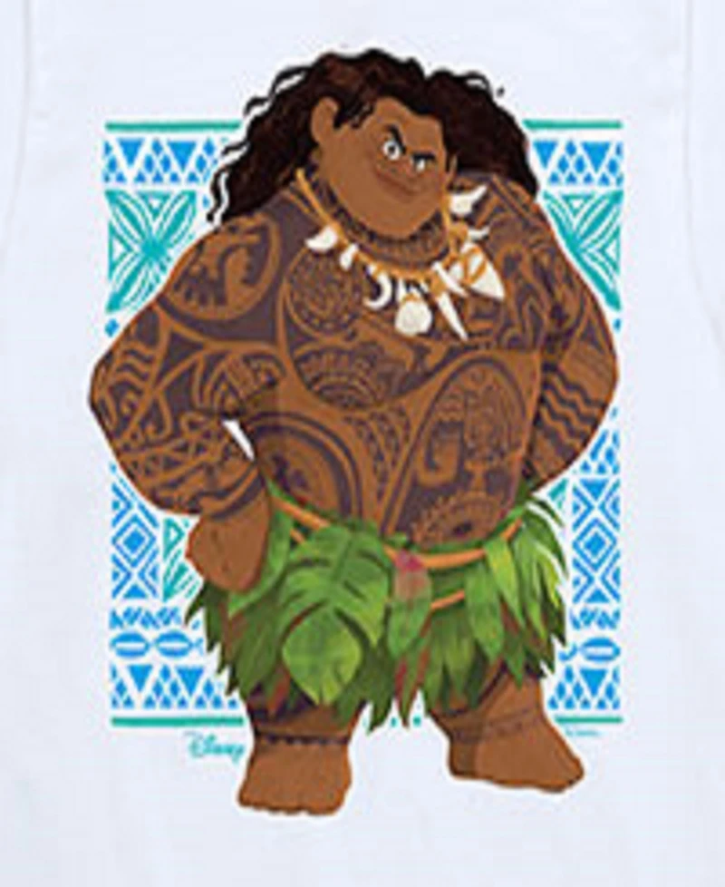 Moana Big Boys Short Sleeve Graphic Tee