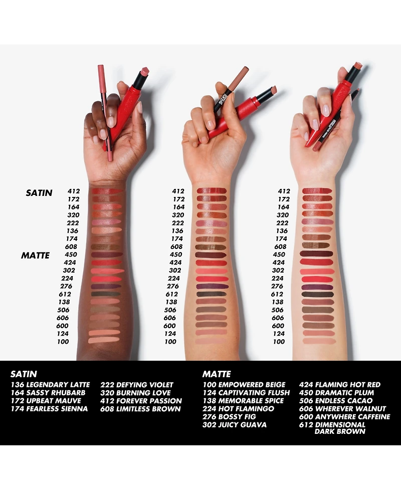 Make Up For Ever Rouge Artist Satin Lipstick