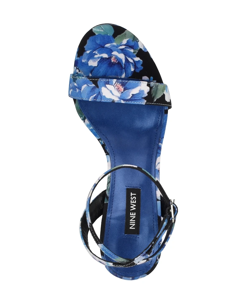 Nine West Women's Loola Ankle Strap High Stiletto Sandals