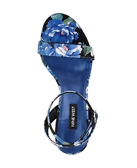 Nine West Women's Loola Ankle Strap High Stiletto Sandals