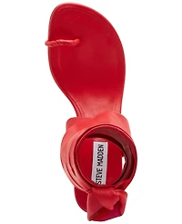 Steve Madden Women's Symone Lace-Up Kitten-Heel Sandals