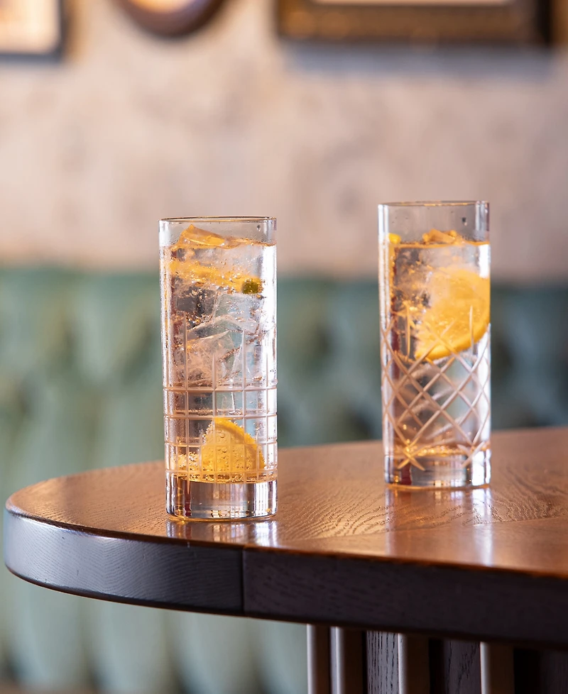 Stolzle Lausitz Club Highball Glasses, Set of 4