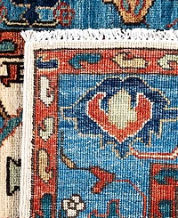Adorn Hand Woven Rugs Serapi M1999 2'10"x8'2" Runner Area Rug