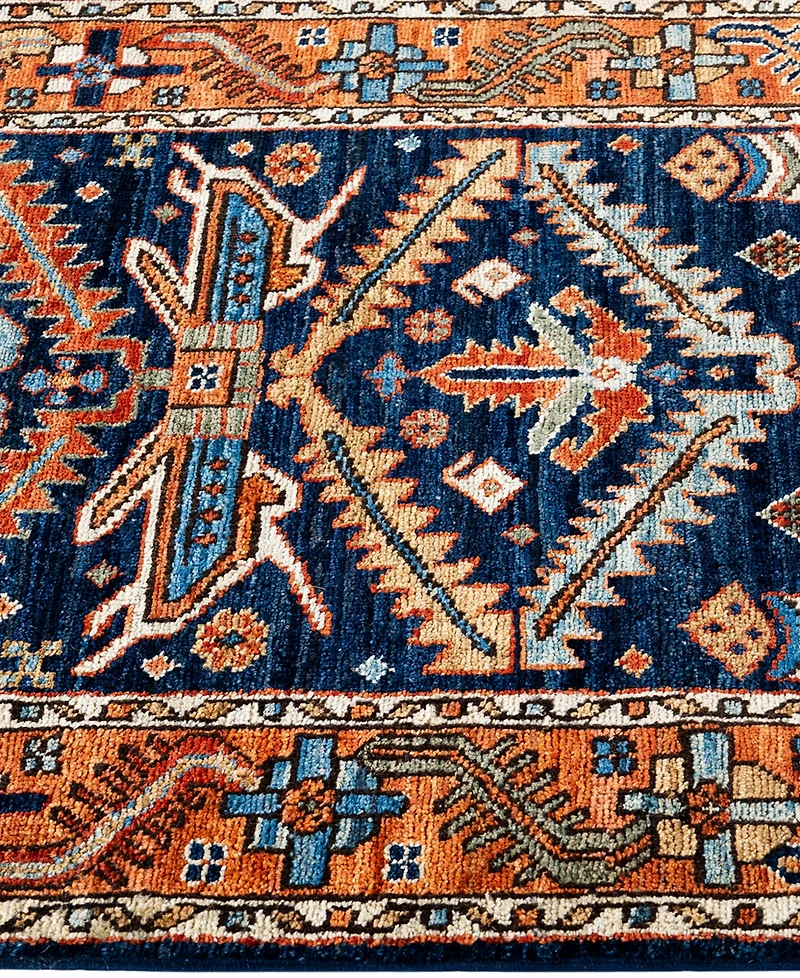 Adorn Hand Woven Rugs Serapi M1999 2'9"x9'10" Runner Area Rug