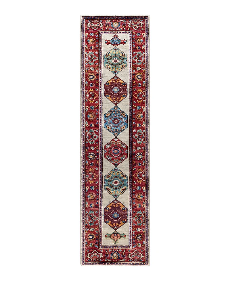 Adorn Hand Woven Rugs Serapi M1999 2'8"x9'9" Runner Area Rug