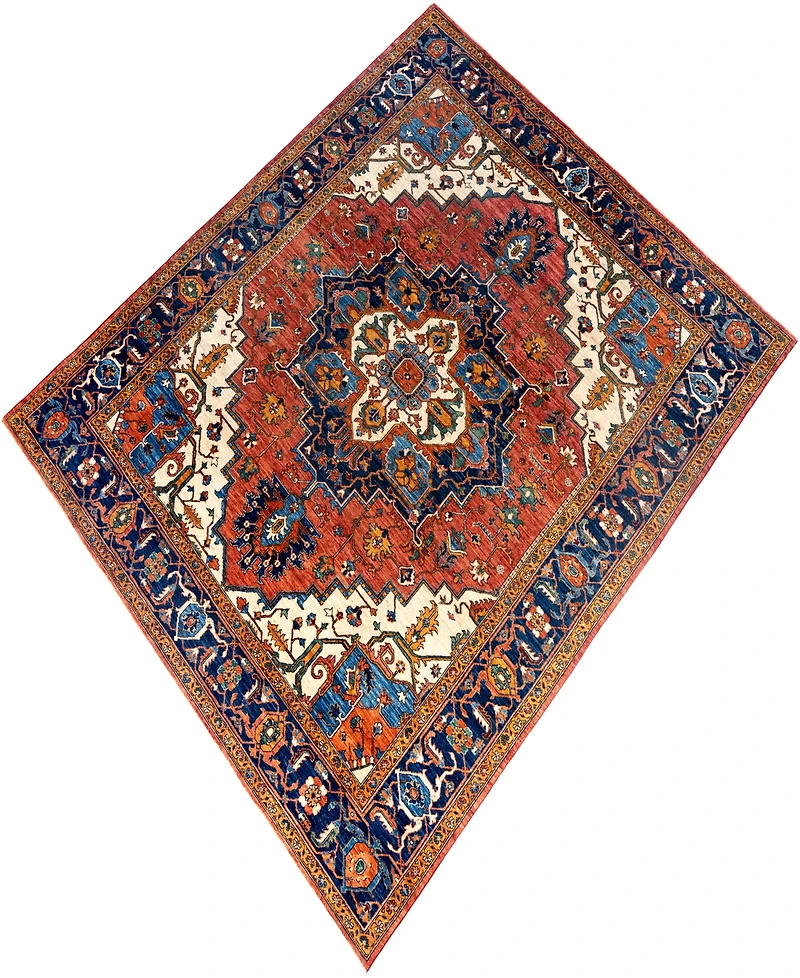 Adorn Hand Woven Rugs Serapi M1999 8'4"x9'10" Area Rug