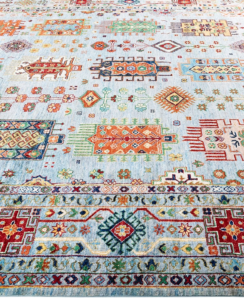 Adorn Hand Woven Rugs Tribal M1999 8'3"x10'4" Area Rug