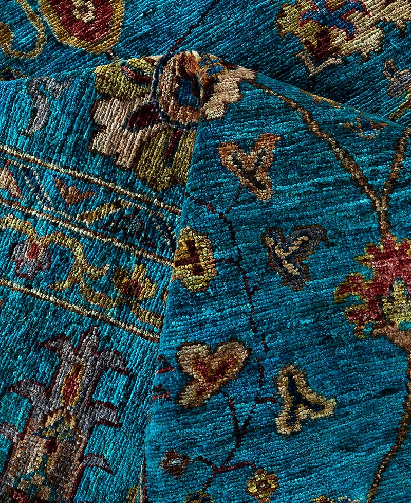 Adorn Hand Woven Rugs Tribal M1999 8'10"x12' Area Rug