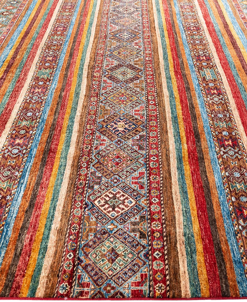 Adorn Hand Woven Rugs Tribal M1999 8'3"x9'7" Area Rug