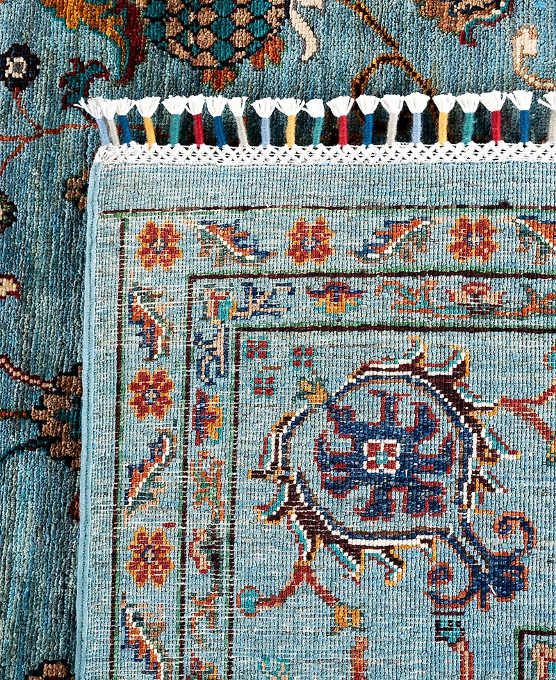 Adorn Hand Woven Rugs Tribal M1999 9'x11'10" Area Rug