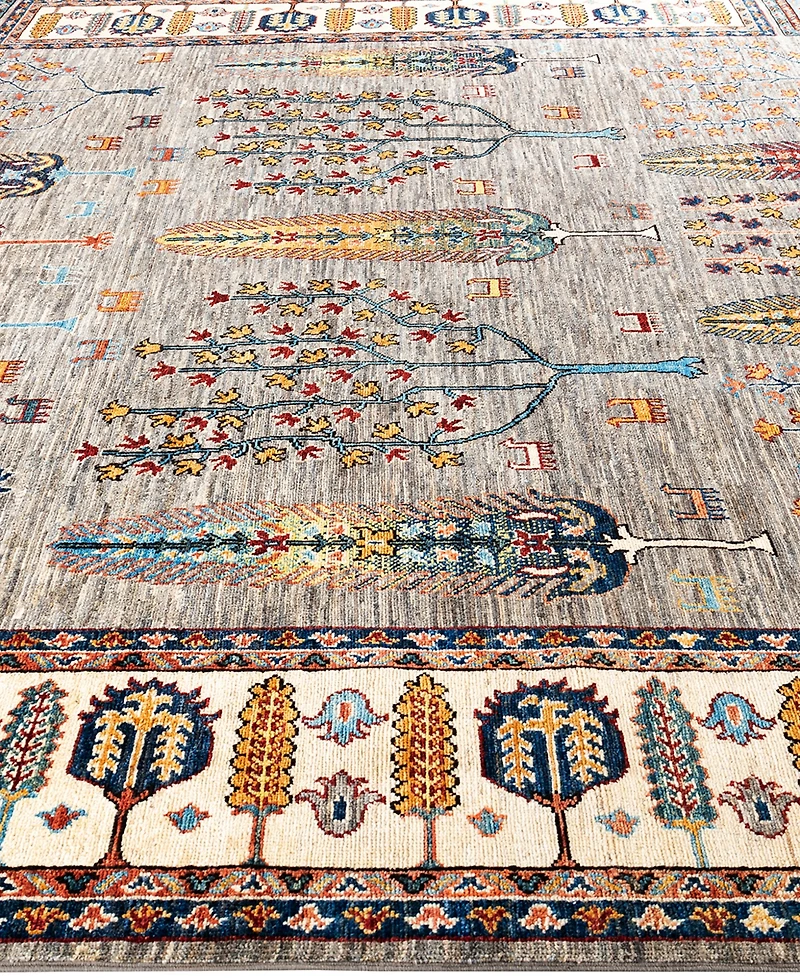 Adorn Hand Woven Rugs Tribal M1999 8'4"x9'8" Area Rug