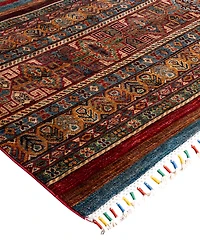 Adorn Hand Woven Rugs Tribal M1999 8'11"x12'2" Area Rug