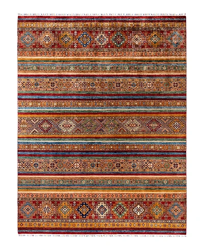 Adorn Hand Woven Rugs Tribal M1999 9'1"x12'1" Area Rug