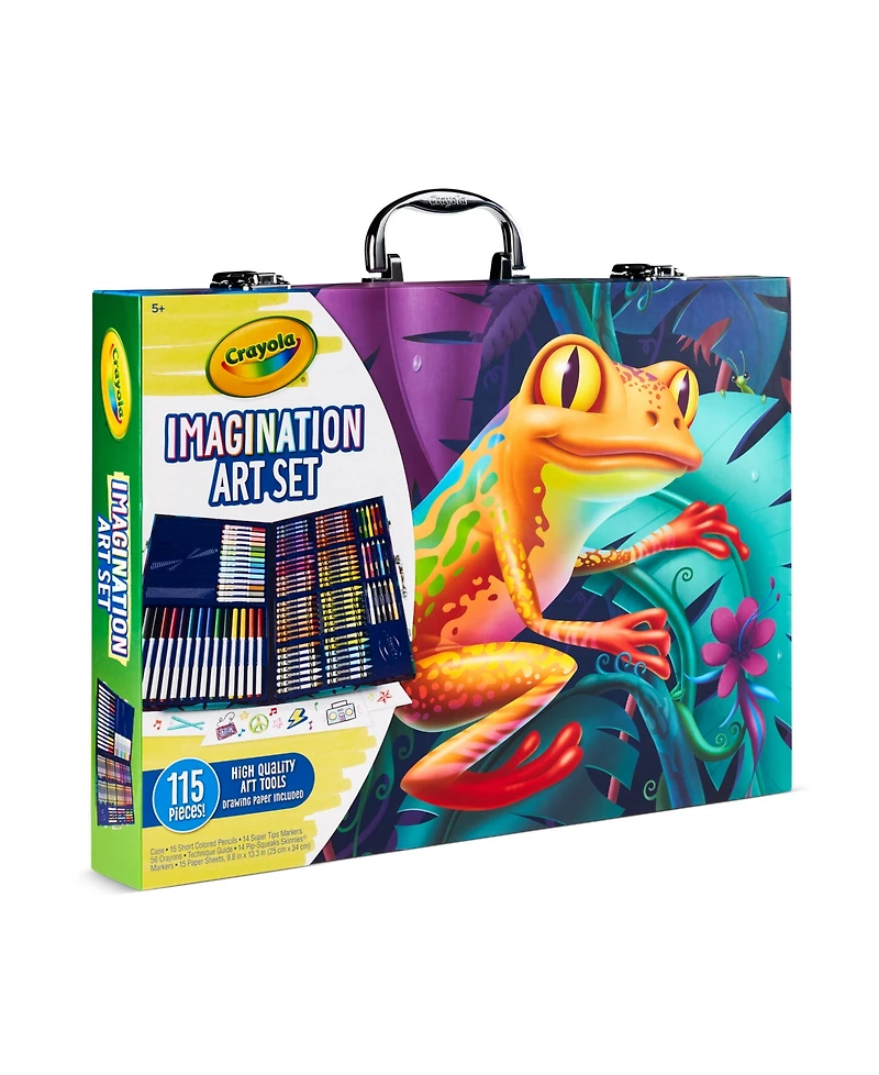 Crayola Imagination Coloring Set, 115 Pieces