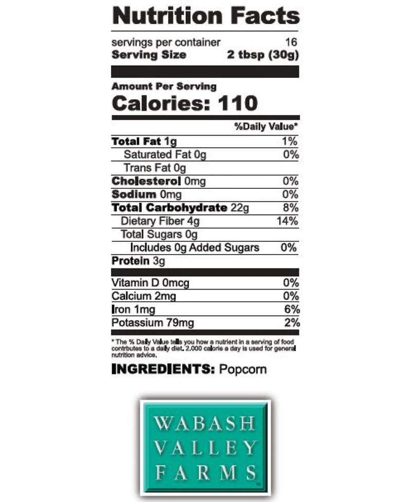 Wabash Valley Farms Holiday Movie Night Popcorn Set, 3 Piece