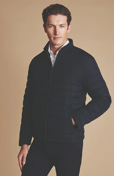 Charles Tyrwhitt Men's Lightweight Quilted Jacket