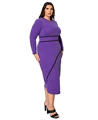 L I V D Plus Elora Sweater Dress