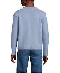 Lands' End Men's Long Sleeve Ultra Soft Oversized Crewneck Sweater