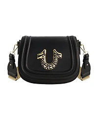 True Religion Women's Crossbody Bag with Branded Logo Detail