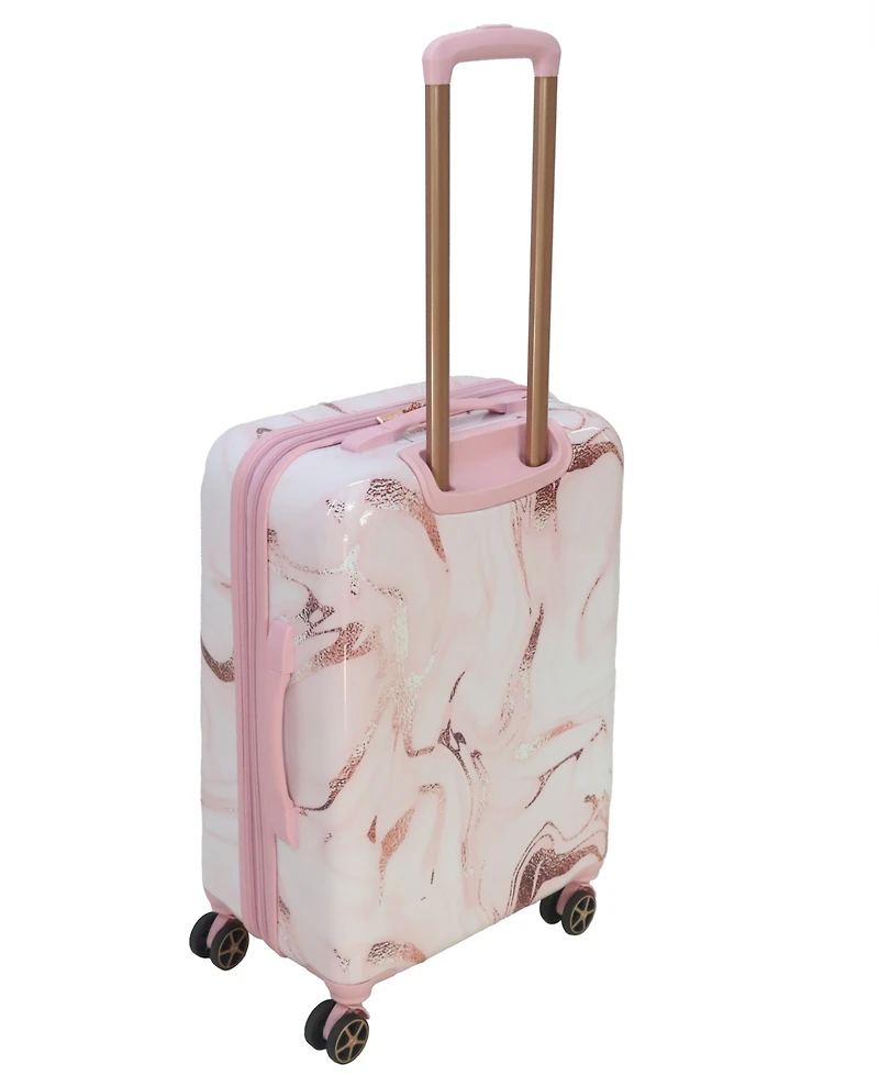 Thalia Sodi Marble Swirl 26" Expandable Luggage