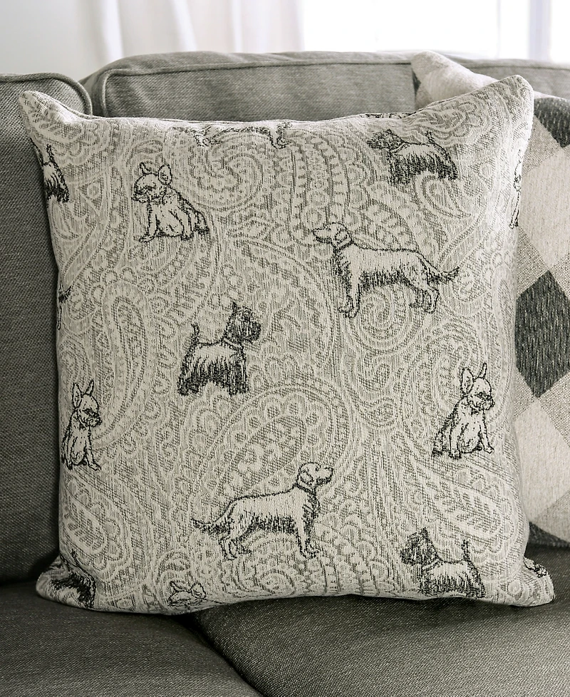 Furniture of America 101" Bullard Square Arm Sofa