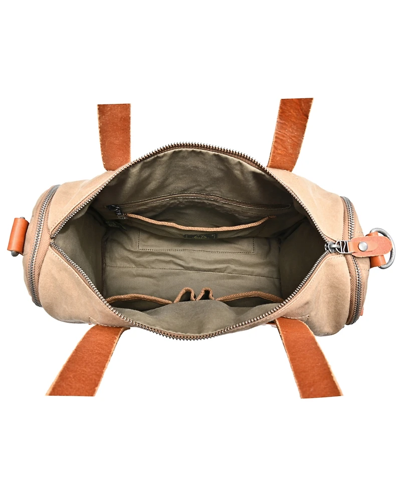 Tsd Brand Super Horse Canvas Satchel Bag