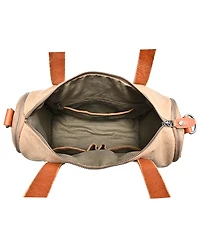 Tsd Brand Super Horse Canvas Satchel Bag