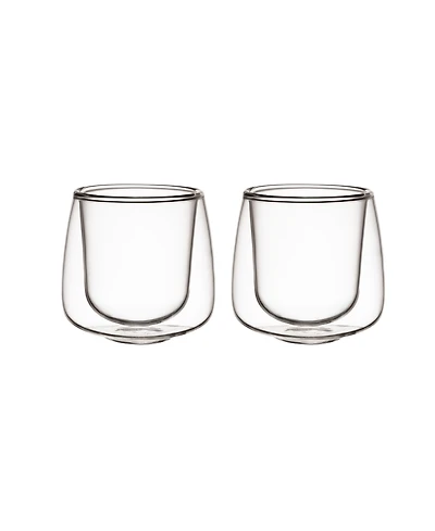 Villeroy & Boch Artesano Hot Cold Beverages Small Insulated Espresso Tumbler, Set of 2