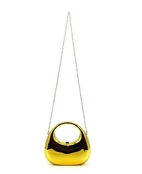 Like Dreams Cleo Aura Metallic Top Handle Clutch