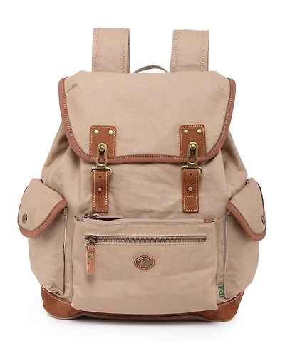 Tsd Brand Dolphin Canvas Backpack
