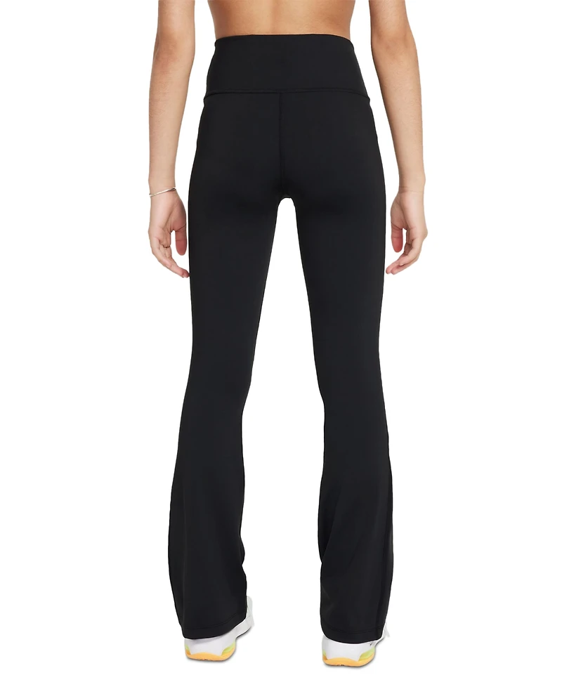 Nike Big Girls One Dri-fit Flared Leggings