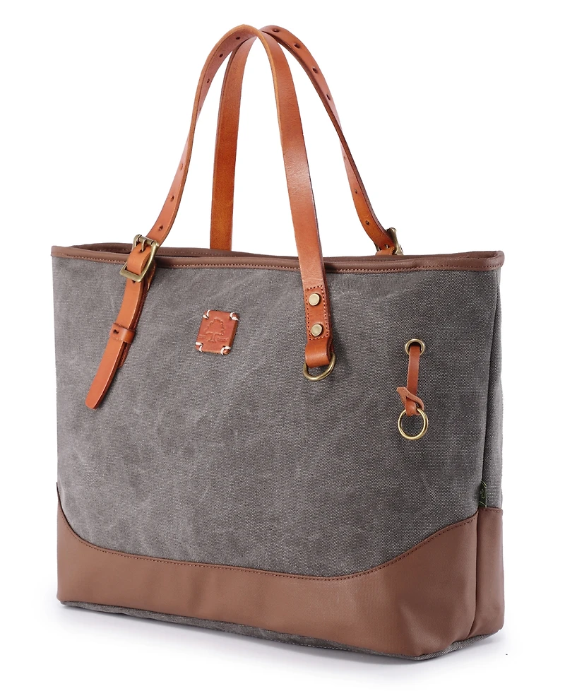 Tsd Brand Redwood Canvas Shopper Bag