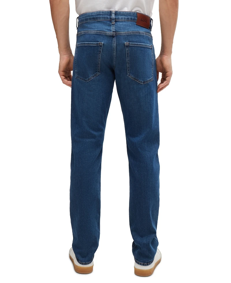 Boss by Hugo Boss Men's Comfort-Stretch Slim-Fit Jeans