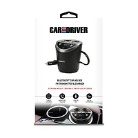 Cupholder Charging Station and Bluetooth Fm Transmitter
