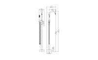 Slickblue Freestanding Bathtub Faucet Floor Mount Bathroom Faucet with Hand Shower