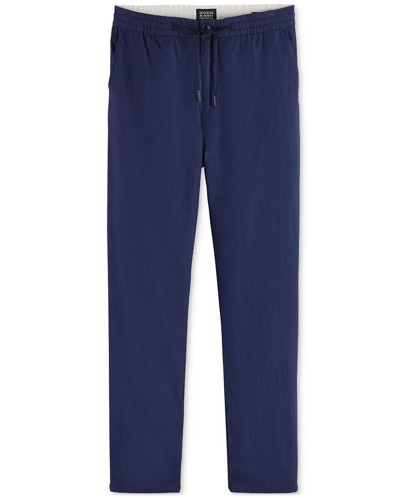 Scotch & Soda Men's Warren Drawstring Linen Pant