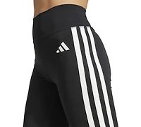 Optime Essentials 3 Stripes Flared Leggings