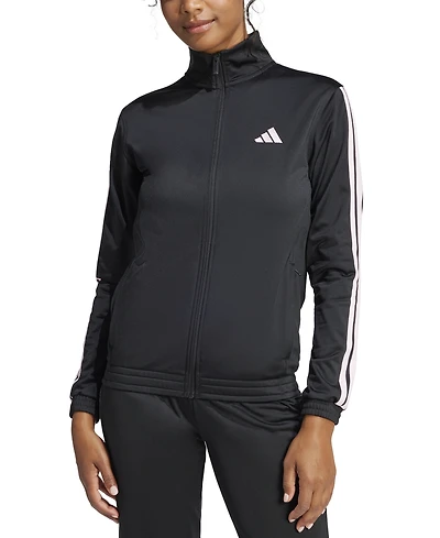 adidas Women's Tricot 3-Stripes Track Jacket