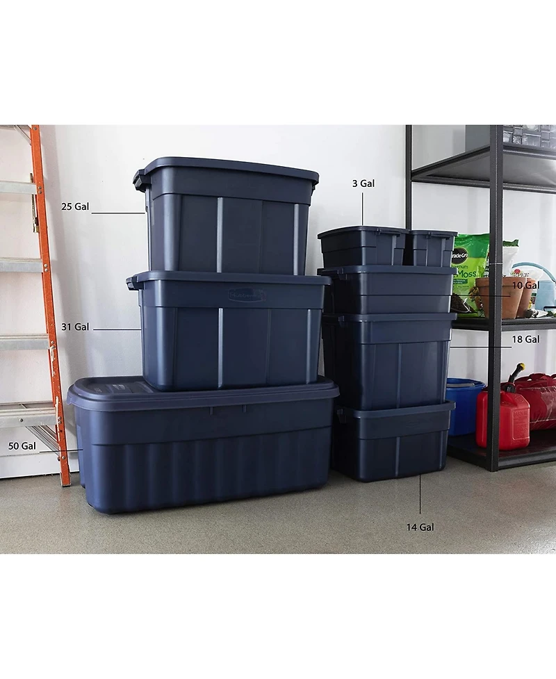 Rubbermaid 18 Gallon Stackable Storage Container