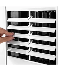 4-in-1 8000 Btu Portable Air Conditioner with Fan and Dehumidifier