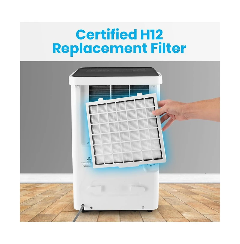 SereneLife Dehumidifier Active Filter, Compatible with SLDEHU30 & SLDEHU50