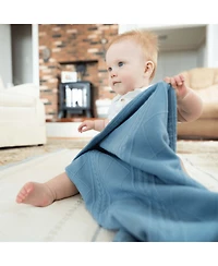 GooseWaddle Lavender Knit Blanket