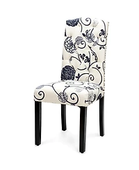 Gouun Set of 2 Tufted Upholstered Dining Chairs