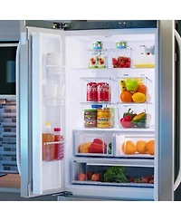 Sorbus Large Plastic Storage Bins with Lids - for Kitchen Organization, Pantry/Storage Organizers, Fridge Organizer