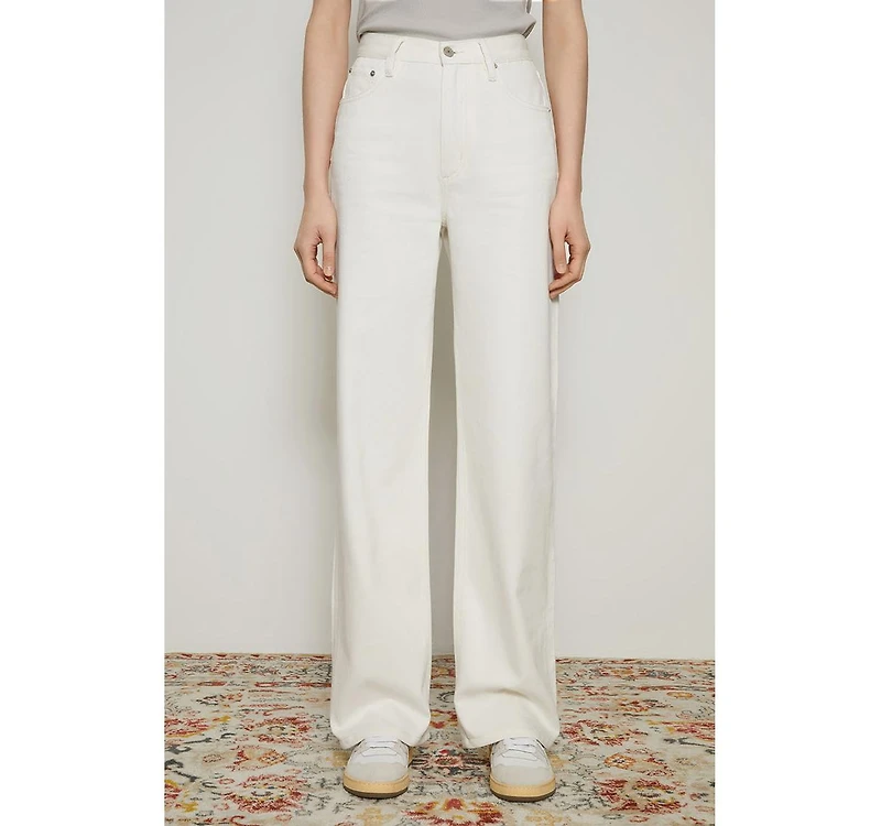 Coney Island Whitefish High Rise Wide Jeans